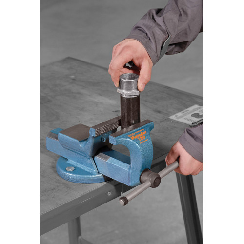 Фото RIDGID Matador 160 тиски слесарные верстачные с наковальней - Fortools - профессиональный инструмент Фото RIDGID Matador 160 тиски слесарные верстачные с наковальней - Fortools - профессиональный инструмент