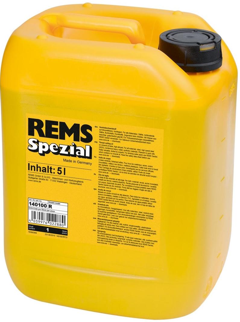 REMS СПЕЦИАЛЬ минеральное масло, 5л канистра REMS СПЕЦИАЛЬ минеральное масло, 5л канистра