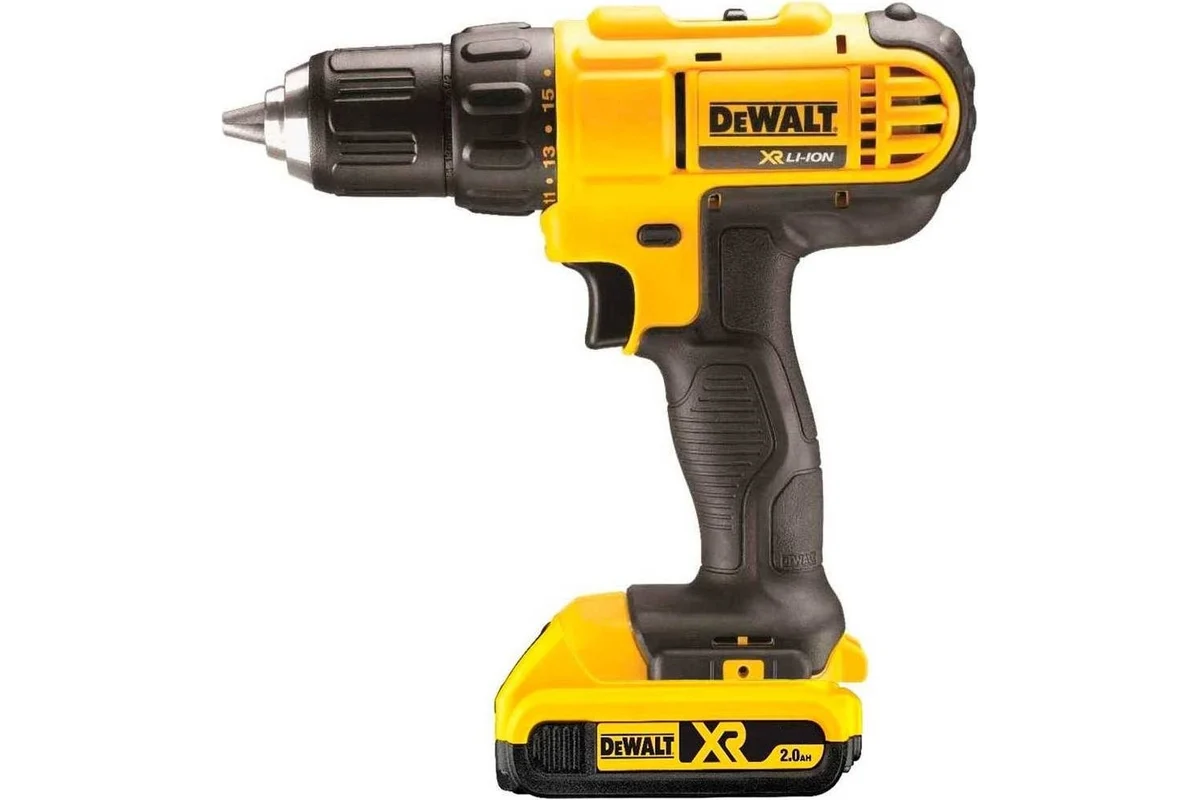 DEWALT 2.0 Ач дрель-шуруповерт DEWALT 2.0 Ач дрель-шуруповерт