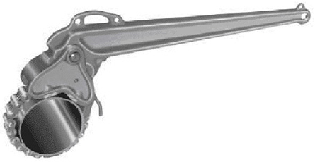 Фото PETOL 10 1/4" цепной ключ для бурильных замков с многорядной цепью - Fortools - профессиональный инструмент Фото PETOL 10 1/4" цепной ключ для бурильных замков с многорядной цепью - Fortools - профессиональный инструмент