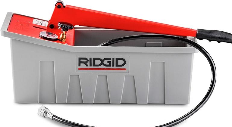 Ridgid 1450C ручной испытательный опрессовщик Ridgid 1450C ручной испытательный опрессовщик
