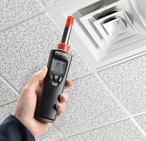 RIDGID micro HM-100 измеритель температуры и влажности - Fortools - профессиональный инструмент RIDGID micro HM-100 измеритель температуры и влажности - Fortools - профессиональный инструмент