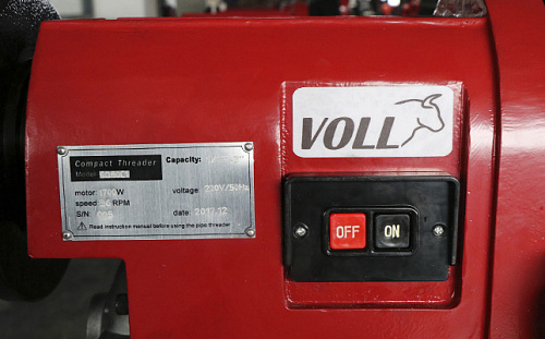 Фото Voll V-Matic A2 электрический резьбонарезной станок - Fortools - профессиональный инструмент Фото Voll V-Matic A2 электрический резьбонарезной станок - Fortools - профессиональный инструмент
