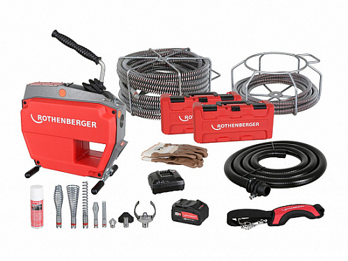 Фото Rothenberger R600 VarioClean аккумуляторная прочистная машина - Fortools - профессиональный инструмент Фото Rothenberger R600 VarioClean аккумуляторная прочистная машина - Fortools - профессиональный инструмент