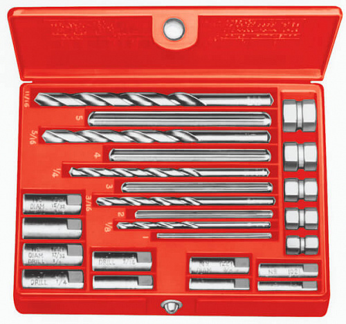RIDGID 10 Комплект экстракторов винтов - Fortools - профессиональный инструмент RIDGID 10 Комплект экстракторов винтов - Fortools - профессиональный инструмент
