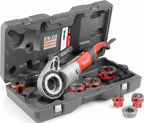 RIDGID 690-I клупп электрический резьбонарезной - Fortools - профессиональный инструмент RIDGID 690-I клупп электрический резьбонарезной - Fortools - профессиональный инструмент