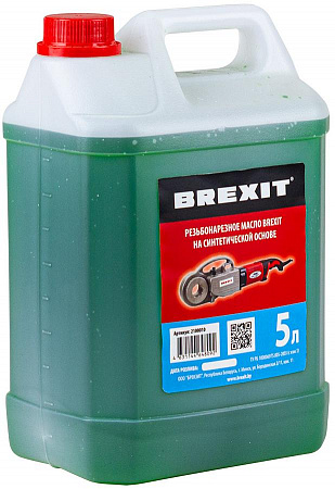 Фото BREXIT резьбонарезное масло на синтетической основе, 5 л - Fortools - профессиональный инструмент Фото BREXIT резьбонарезное масло на синтетической основе, 5 л - Fortools - профессиональный инструмент