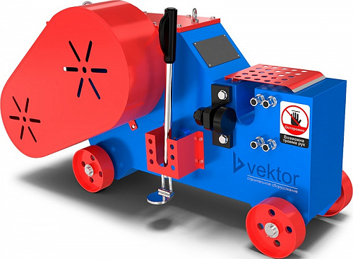 Vektor GQ32 станок для резки арматуры - Fortools - профессиональный инструмент Vektor GQ32 станок для резки арматуры - Fortools - профессиональный инструмент