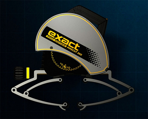 Exact PipeCut 360 Pro Series электрический труборез - Fortools - профессиональный инструмент Exact PipeCut 360 Pro Series электрический труборез - Fortools - профессиональный инструмент