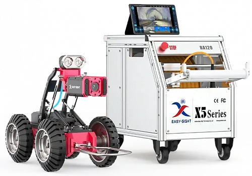 Фото X5-HT4 роботизированный комплекс для телеинспекции - Fortools - профессиональный инструмент Фото X5-HT4 роботизированный комплекс для телеинспекции - Fortools - профессиональный инструмент