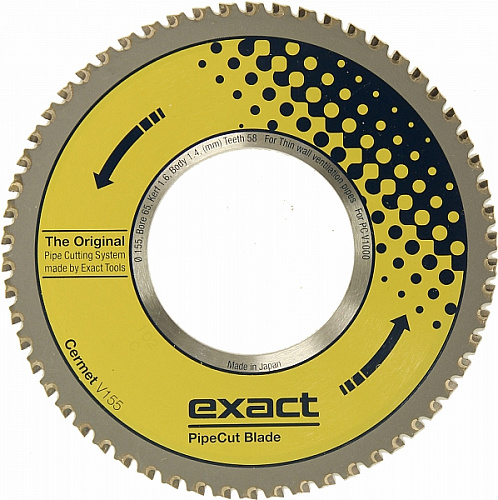 Exact Cermet V155 круг отрезной по металлу - Fortools - профессиональный инструмент Exact Cermet V155 круг отрезной по металлу - Fortools - профессиональный инструмент