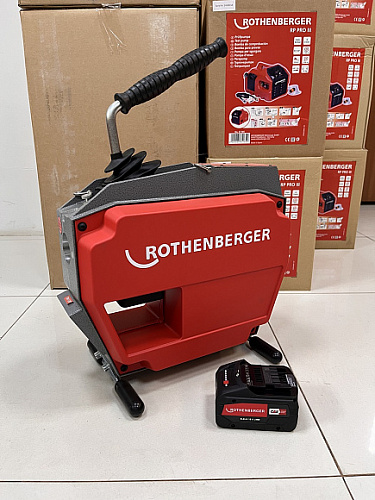 Фото Rothenberger R600 VarioClean аккумуляторная прочистная машина - Fortools - профессиональный инструмент Фото Rothenberger R600 VarioClean аккумуляторная прочистная машина - Fortools - профессиональный инструмент