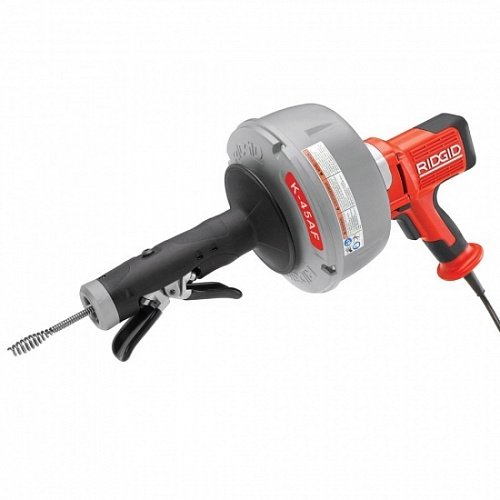 Фото Ridgid K-45AF электрическая прочистная машина - Fortools - профессиональный инструмент Фото Ridgid K-45AF электрическая прочистная машина - Fortools - профессиональный инструмент